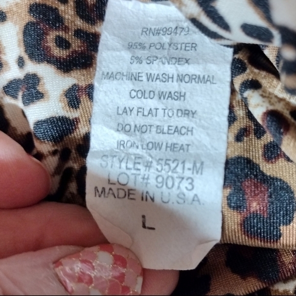 NANA Leopard Print Top - Picture 6 of 7